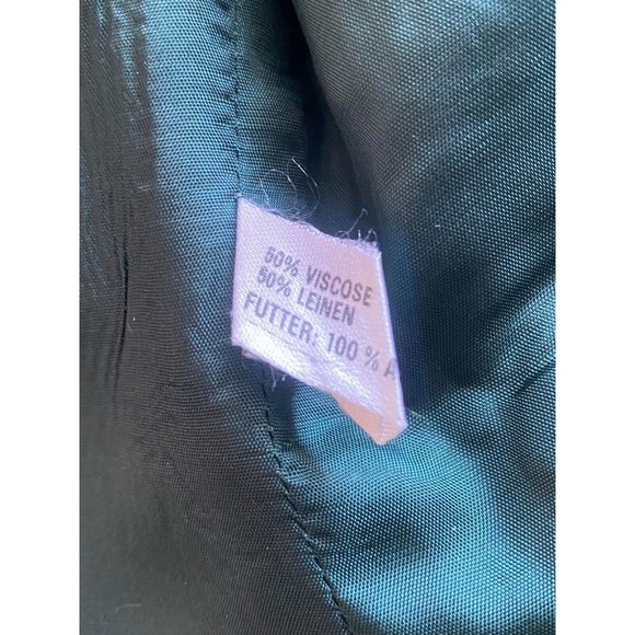 Vintage Trachtenmoden Alpentraum green print blazer size 38 -‎ St. Patrick's Day - Picture 6 of 8